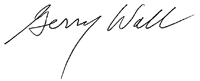 Gerry Walls Signature